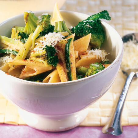 Nudeln mit exotischer Sauce Nudeln mit exotischer Sauce