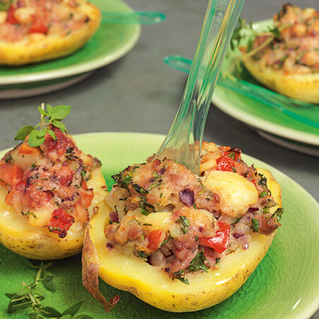 Gefüllte Kartoffeln Gefüllte Kartoffeln