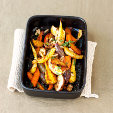 Herbstlich-winterliches Ofengemüse Herbstlich-winterliches Ofengemüse