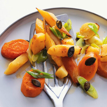 Gemüse vom Blech Gemüse vom Blech