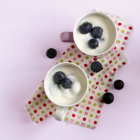 Heidelbeer-Quarkcreme Heidelbeer-Quarkcreme