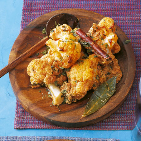 Blumenkohl mit Bockshornklee Blumenkohl mit Bockshornklee