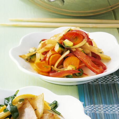 Gemüse mit Orangensauce Gemüse mit Orangensauce