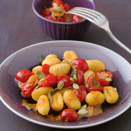 Gnocchi mit Salbeitomaten Gnocchi mit Salbeitomaten