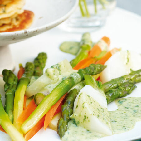 Gedämpftes Gemüse Gedämpftes Gemüse