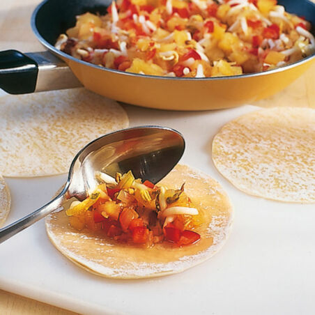 Frittierte Wan-Tan Frittierte Wan-Tan