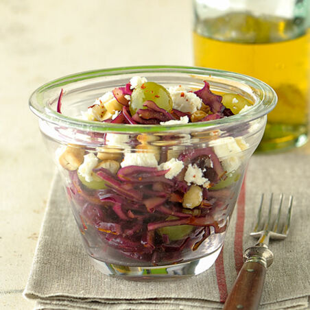 Rotkohlsalat mit Feta Rotkohlsalat mit Feta