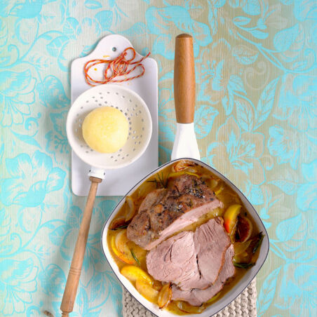 Rosmarin-Schweinebraten Rosmarin-Schweinebraten