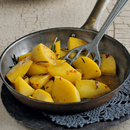 Scharfe Pfannen-Rübchen Scharfe Pfannen-Rübchen