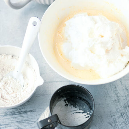 Grundrezept Biskuitmasse Grundrezept Biskuitmasse