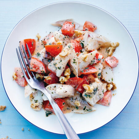 Fischsalat mit Tomaten Fischsalat mit Tomaten