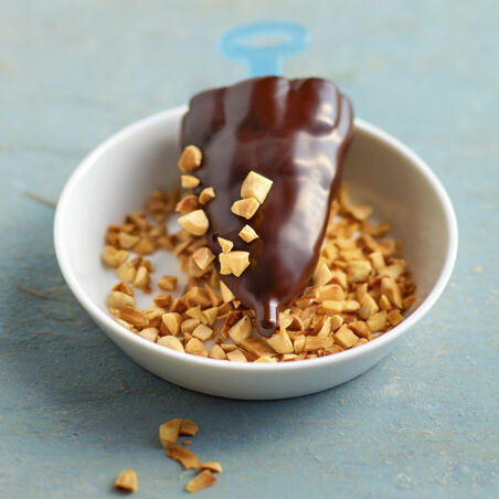 Schokoladeneis mit Mandeln Schokoladeneis mit Mandeln