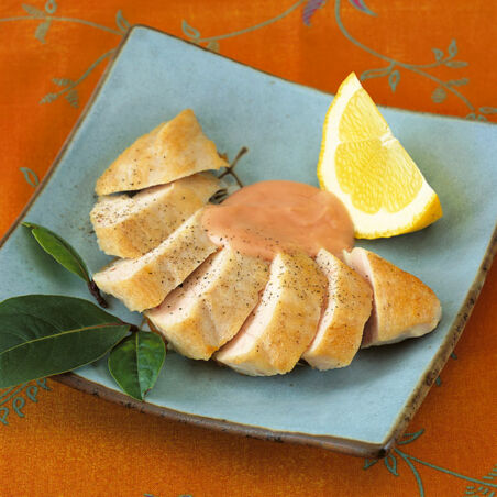 Hähnchen mit Cocktailsauce Hähnchen mit Cocktailsauce