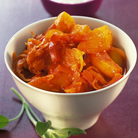 Kartoffelgulasch Szegediner Art Kartoffelgulasch Szegediner Art