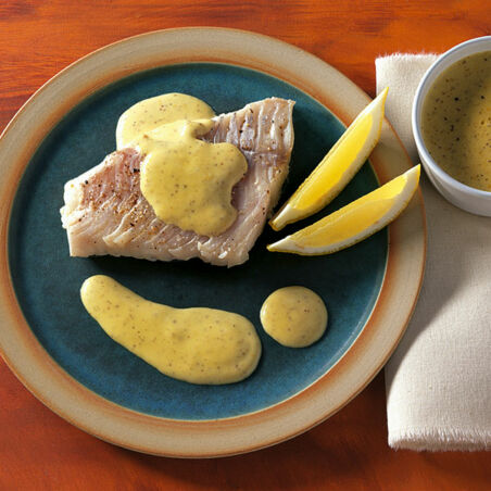 Fischfilets mit Senf-Sahne Fischfilets mit Senf-Sahne