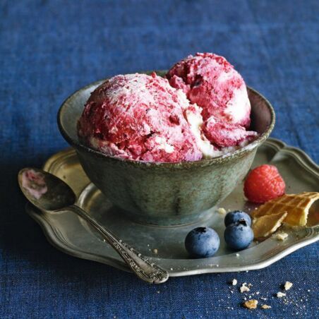 Beeren-Schmand-Eis Beeren-Schmand-Eis