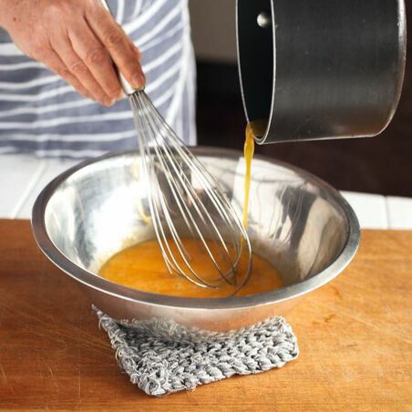 Clementinen-Parfait Clementinen-Parfait