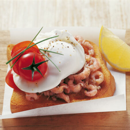 Eier-Krabben-Brot Eier-Krabben-Brot