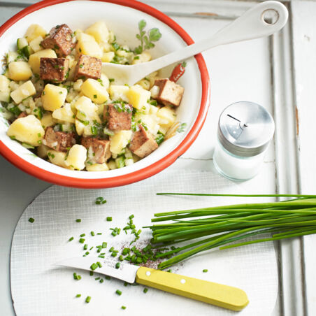 Kartoffelsalat mit Tofu Kartoffelsalat mit Tofu