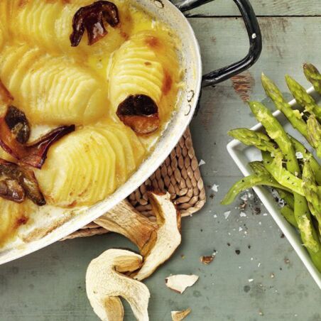 Steinpilz-Kartoffelgratin Steinpilz-Kartoffelgratin