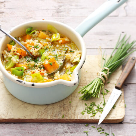 Graupeneintopf mit Steckrüben Graupeneintopf mit Steckrüben