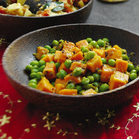Erbsen-Möhren-Gemüse Erbsen-Möhren-Gemüse