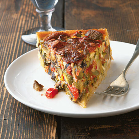 Ratatouille-Quiche Ratatouille-Quiche