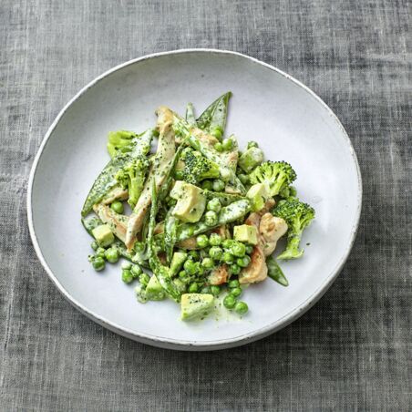 Grüne Hähnchenpfanne Grüne Hähnchenpfanne