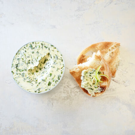 Bärlauchbutter mit Limette Bärlauchbutter mit Limette