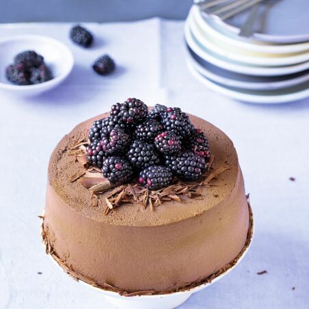 Schoko-Brombeertorte Schoko-Brombeertorte