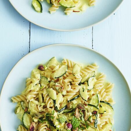 Fusilli mit Zucchini Fusilli mit Zucchini