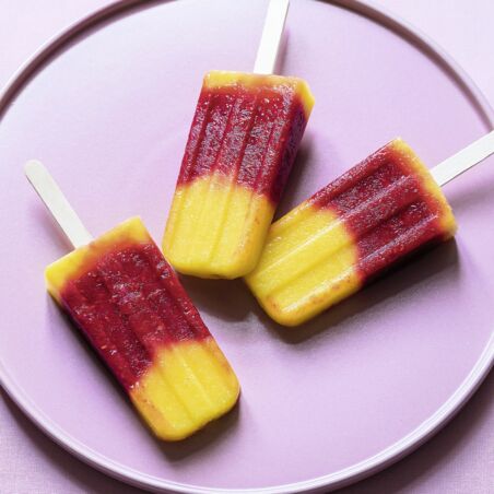 Mango-Himbeer-Eis Mango-Himbeer-Eis