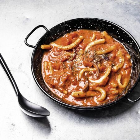 Marinara-Sauce mit Pulpo Marinara-Sauce mit Pulpo