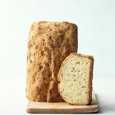 Buttriges Schafskäsebrot Buttriges Schafskäsebrot