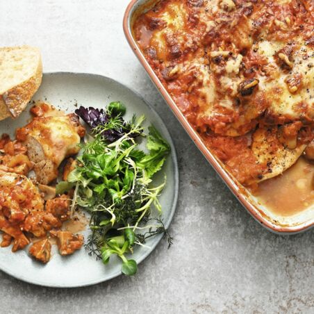 Hähnchensteaks aus dem Ofen Hähnchensteaks aus dem Ofen
