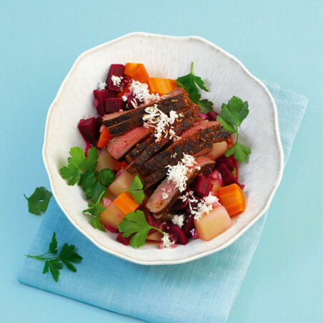 Roter Rindfleischsalat Roter Rindfleischsalat