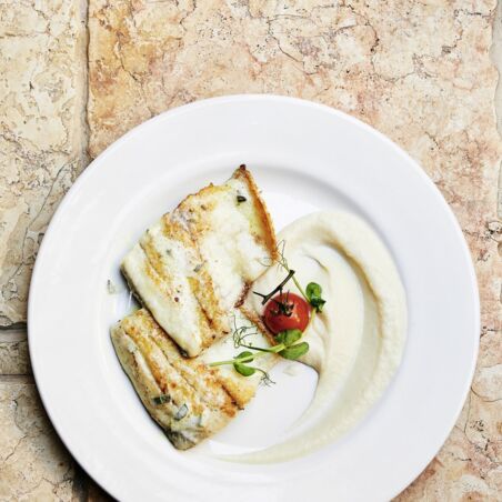 Barramundi in Zitronenbuttersauce Barramundi in Zitronenbuttersauce