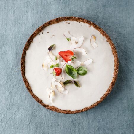 Weiße Schokoladentarte Weiße Schokoladentarte