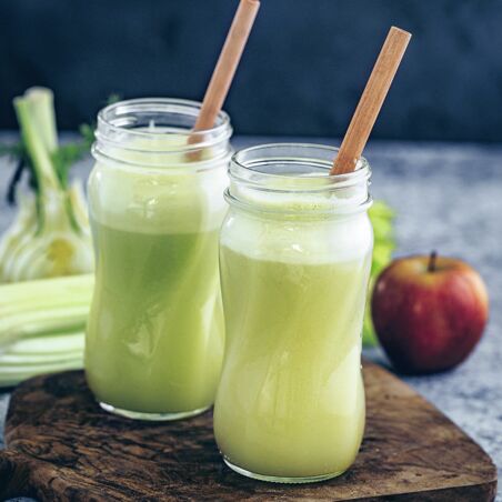 Sellerie-Apfel-Fenchel-Saft Sellerie-Apfel-Fenchel-Saft