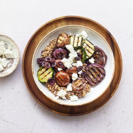 Farro Gemuese Bowl Farro Gemuese Bowl