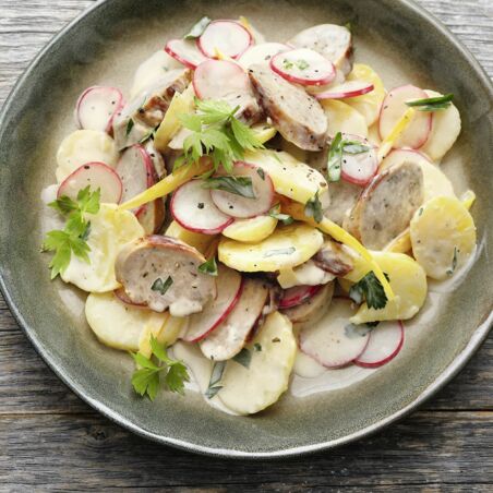 Kartoffel-Bratwurst-Salat Kartoffel-Bratwurst-Salat