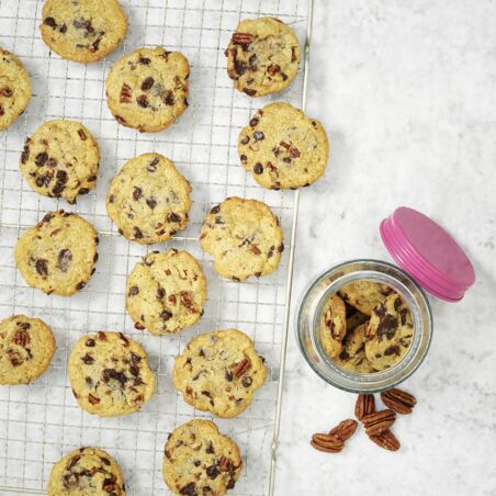 Schoko-Pekannuss-Cookies Schoko-Pekannuss-Cookies