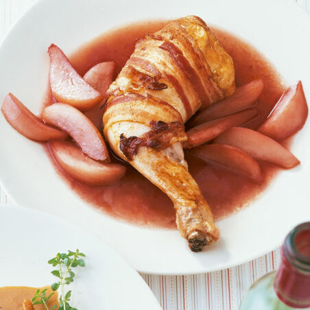 Hähnchen mit Quitten in Port Hähnchen mit Quitten in Port