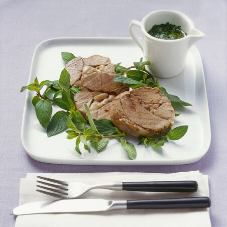 Lamm mit Minzsauce Lamm mit Minzsauce