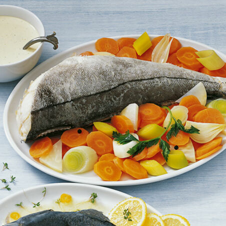 Schellfisch mit Senfsauce Schellfisch mit Senfsauce