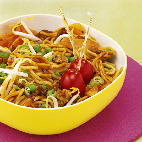 Gebratene Nudeln Gebratene Nudeln