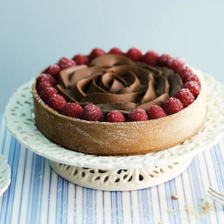 Schoko-Himbeer-Tarte Schoko-Himbeer-Tarte