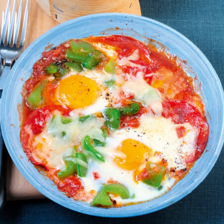 Spanische Eier im Förmchen Spanische Eier im Förmchen