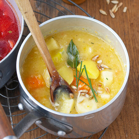 Wurzelgemüse-Eintopf Wurzelgemüse-Eintopf