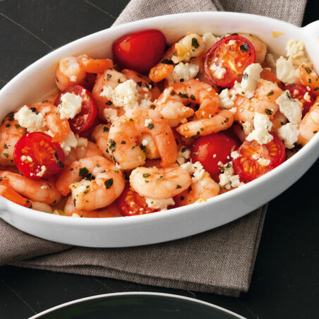 Ofen-Shrimps mit Feta Ofen-Shrimps mit Feta